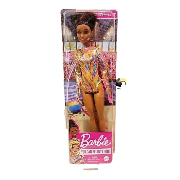 Barbie Rhythmic Gymnast You Can Be Anything Career African American Doll NEW - Picture 1 of 5
